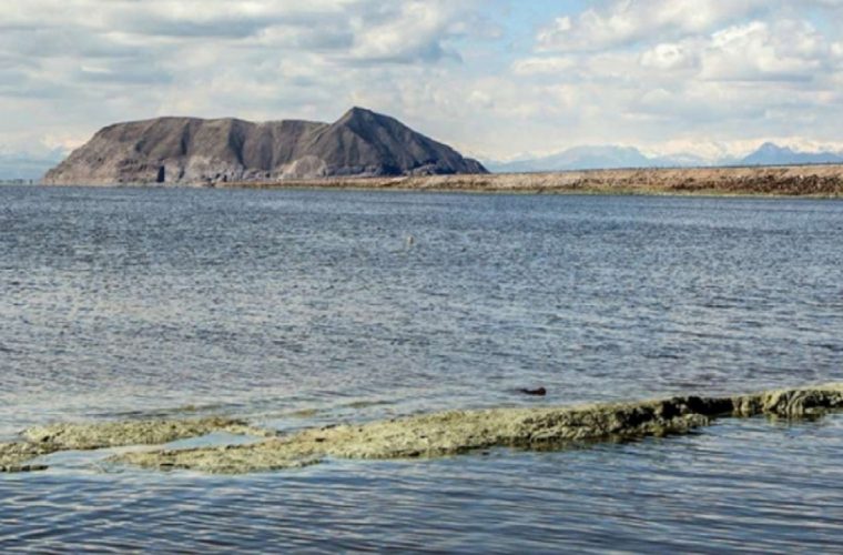 وضعیت دریاچه ارومیه در واپسین روز‌های سال ۹۹