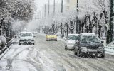 بارش برف و باران در نقاط مختلف کشور/ همدان با دمای ۱۵- درجه سردترین مرکز استان