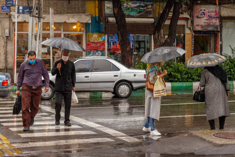 هواشناسی ایران ۱۴۰۲/۰۵/۱۵؛ هشدار تشدید فعالیت سامانه بارشی در برخی استان‌ها