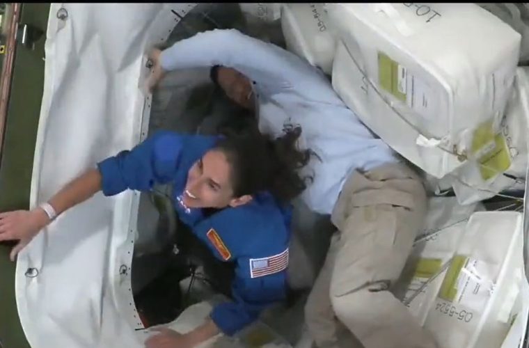 ورود یاسمین مقبلی و فضانوردانِ ناسا به ایستگاه فضایی بین‌المللی+فیلم