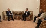 دیدار امیرعبداللهیان با رئیس‌جمهور سوریه
