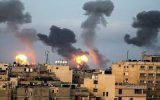 بمباران شدید غزه از سوی اسرائیل برای کوچاندن فلسطینی ها به مصر