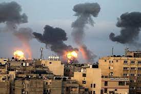 بمباران شدید غزه از سوی اسرائیل برای کوچاندن فلسطینی ها به مصر